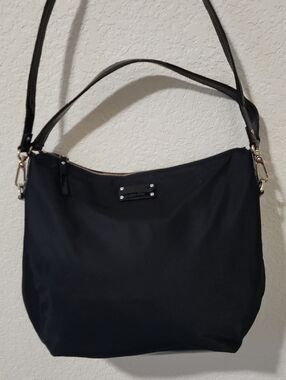 Kate Spade Black Women's Shoulder Bag - Classic Everyday Tote 13x16 Inch